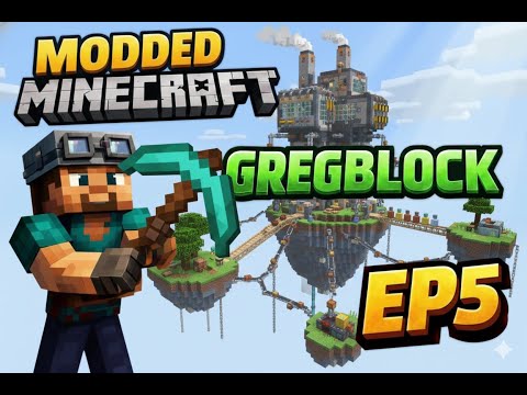 GregBlock - Episode 5: Mob Farm & Lava Production!