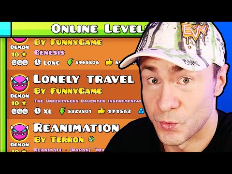 1 Attempt On EVERY MEDIUM Demon I've Completed