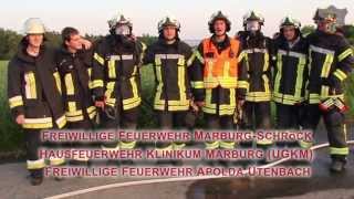 preview picture of video 'Cold Water Challenge 2014 - Feuerwehr Marburg-Bauerbach'
