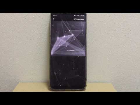 Galaxy Particle Live Wallpaper Video