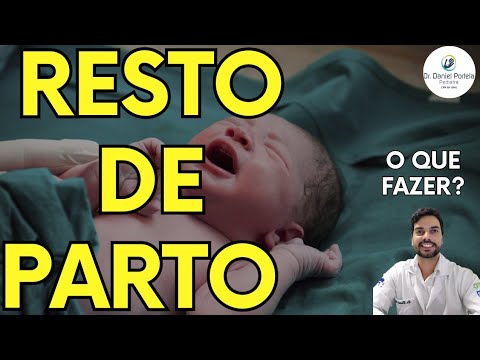 Resto de parto no nariz no bebê: o que fazer?