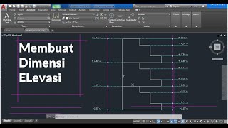 Download lagu Part 16 Autocad Tutorial Setting the Elevation dimension mp3