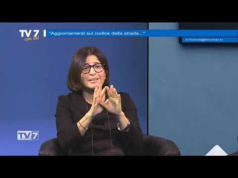 Tv7 con Voi del 13/1/2020 - Aggiornamenti sul codice della strada (3 di 3)