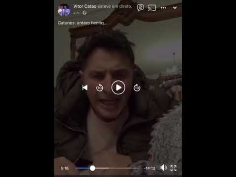 Vítor Catão ameaça de morte tudo e todos. Mas é como se nada se passasse.