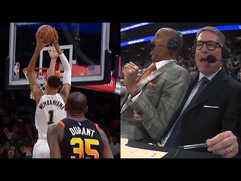 This Kevin Durant & Victor Wembanyama Sequence Is MUST-SEE TV! 👀😲