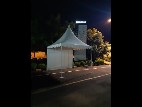 Pagoda tent