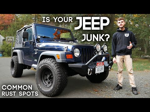 Jeep Wrangler Common Rust Spots: TJ [Watch BEFORE You Buy]
