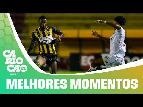 VOLTA REDONDA 1X0 VASCO - MELHORES MOMENTOS - CARIOCÃO