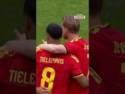 🇧🇪​😲​ UN RÉCITAL ! Les Diables Rouges ont éteint la Tunisie #football #belgique #tunisie