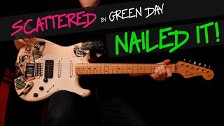 Scattered - Green Day guitar cover by GV + chords