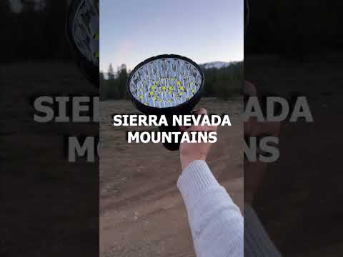 I Tested the World’s Brightest Flashlight at World’s Darkest Place 😳 #shorts