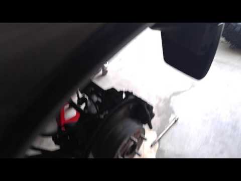 2002-2006 Honda CRV Driver Rear Strut Removal
