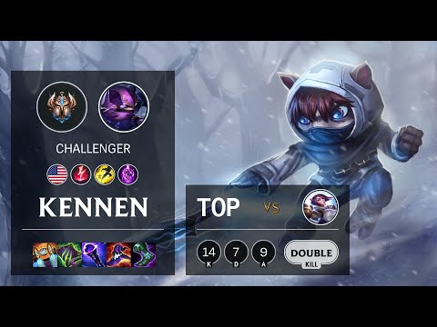 Kennen Top vs Fiora - NA Challenger Patch 11.17