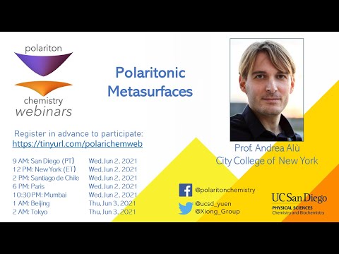 Polaritonic Metasurfaces | Andrea Alù