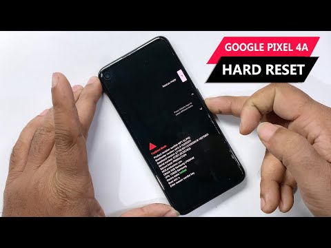 Hard Reset Google Pixel 4a | Google Pixel 4a Pattern Unlock | Google Pixel 4a Hard Factory Reset |
