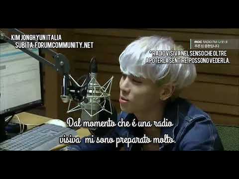 [SUB ITA] Kim Jonghyun (SHINee) Blue Night Radio (CUT Del 150713)