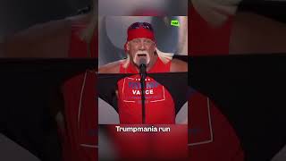 Trump blows Hulk Hogan kiss at Republican Convention