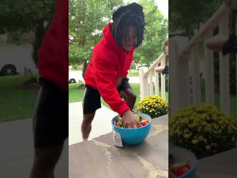 3 different trick-or-treaters on Halloween | Devin.Known | #Shorts