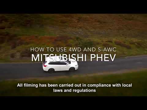 Mitsubishi PHEV Super All Wheel Control s-awc. How it works.