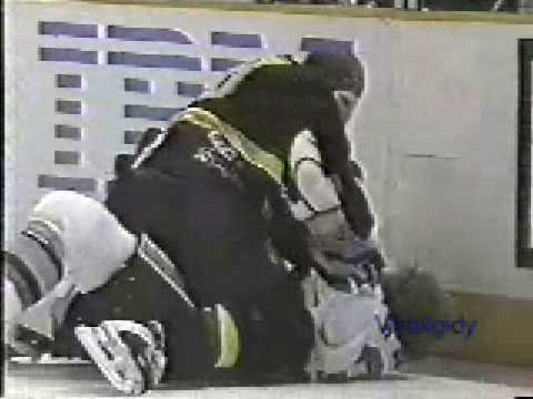 Donald Brashear vs Marty McSorley