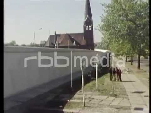 Death strip at Church of Reconciliation Berlin, 1981
