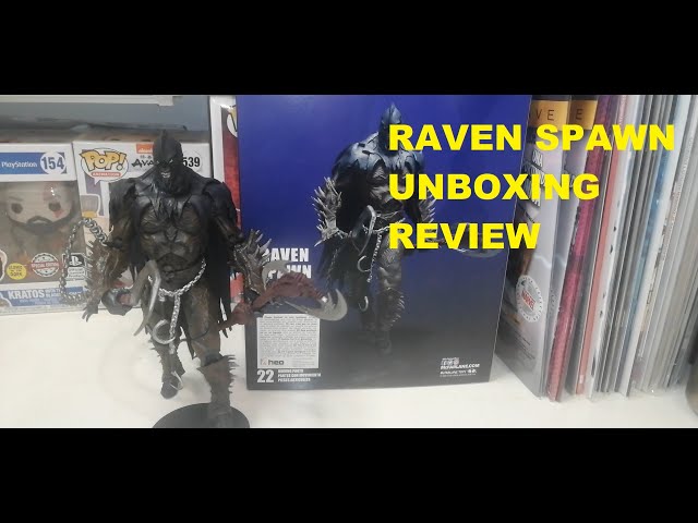 Vídeo relacionado con McFarlane Figura de Acción Spawn Raven Spawn (Small Hook) Multicolor TM90148