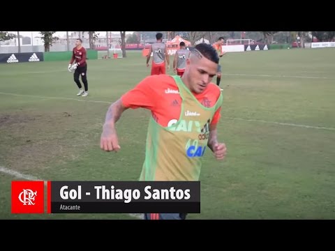 GOL - Flamengo 1 x 0 Bangu - Jogo-treino