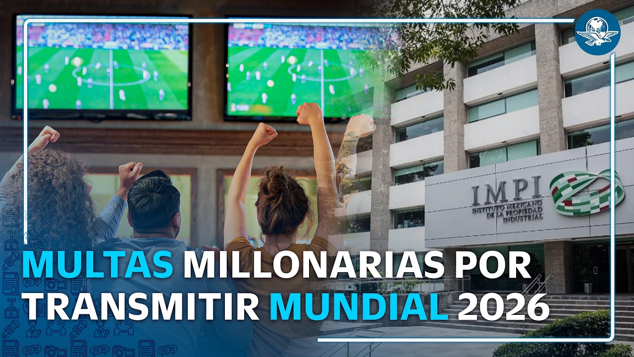 IMPI advierte sanciones por transmitir partidos del Mundial en negocios
