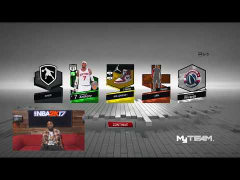 NBA 2K17 - MyTEAM Pack Opening Trailer