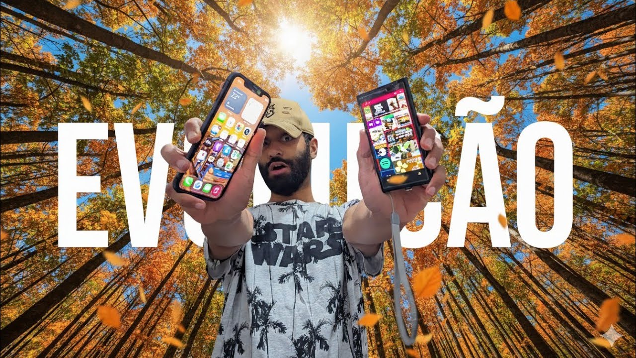 ✹BOTEI iOS 26.1 pra BRIGAR com o WINDOWS PHONE, e DEU NISSO, quem venceu?!! IPhone 11 vs Lumia 1020