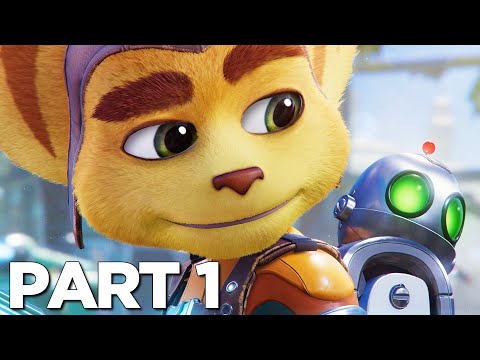 RATCHET AND CLANK RIFT APART PS5 Walkthrough Gameplay Part 1 - INTRO (PlayStation 5)