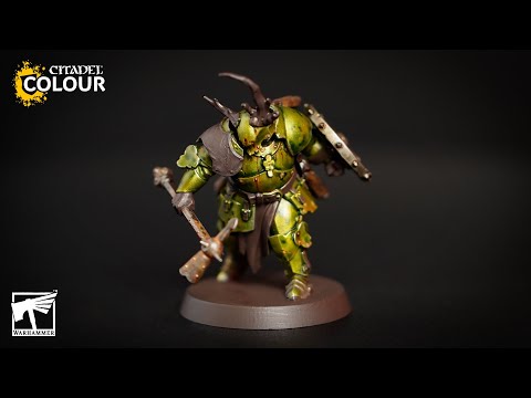How to Paint Nurgle's Decaying Armour & Metallics | Warhammer Age of Sigmar