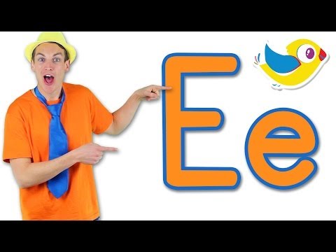 The Letter E Song - Learn the Alphabet