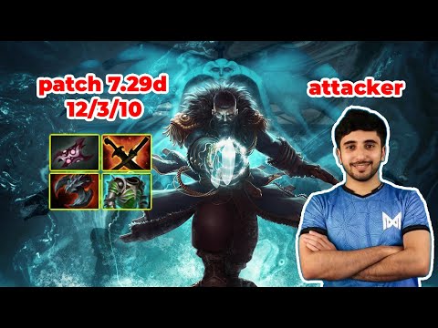 Attacker Guts Kunkka Mid - DOTA 2 7.29d - MMR rank - Dota2 Gameplay [Learn To PRO dota2]