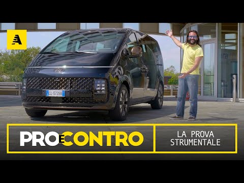 Hyundai STARIA (meglio del Multivan?) | PROVA STRUMENTALE - PRO e CONTRO