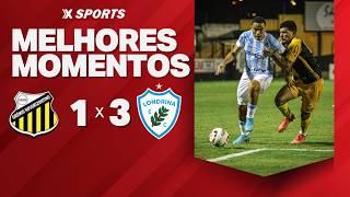 NOVORIZONTINO 1 X 3 LONDRINA - MELHORES MOMENTOS - BRASILEIRÃO SÉRIE B