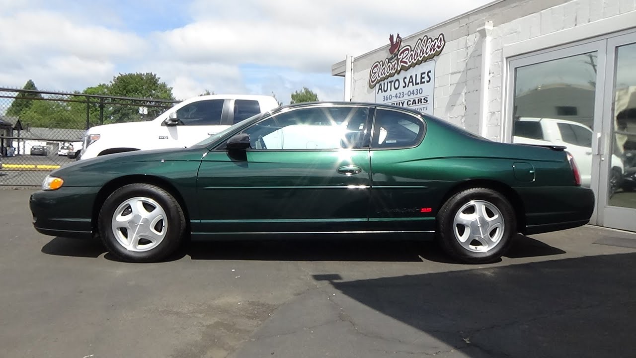 2002 Chevrolet Monte Carlo SS - A Start-Up & Complete ...