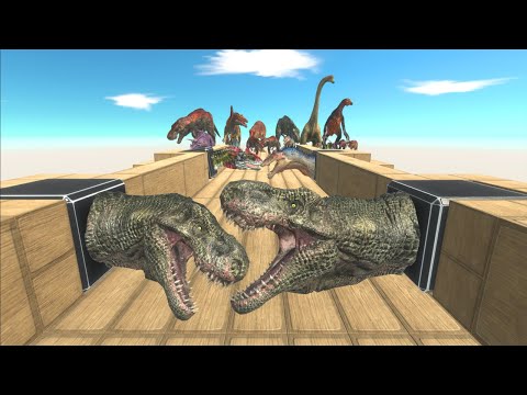 Animal Revolt Battle Simulator | Overcome Giant HEAD T-Rex