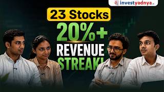 The Elite 23 Stocks Growing at 20%+ for 10 Quarters Straight