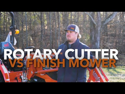 Rotary Cutter vs Finish Mower | Which Is Best for You?