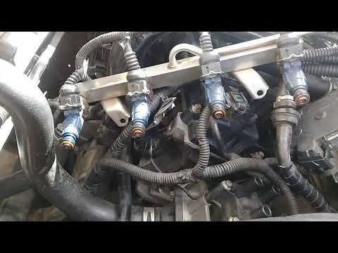 CheryX1 falla de inyectores 1 y 4c quedan abiertos Goteo.