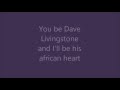 David Livingstone by Jon Bryant lyrics - Rookie ...