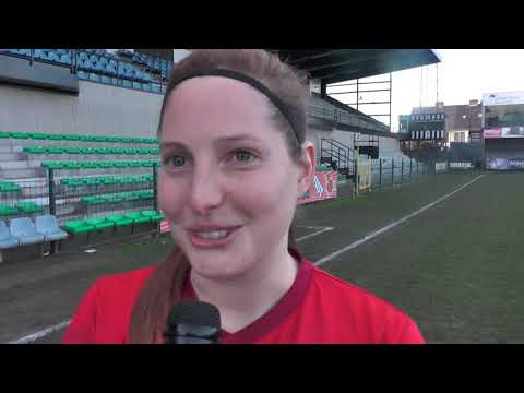Anne Lore Scherrens na SC Eendracht Aalst - SV Zulte Waregem op 18.01.2020