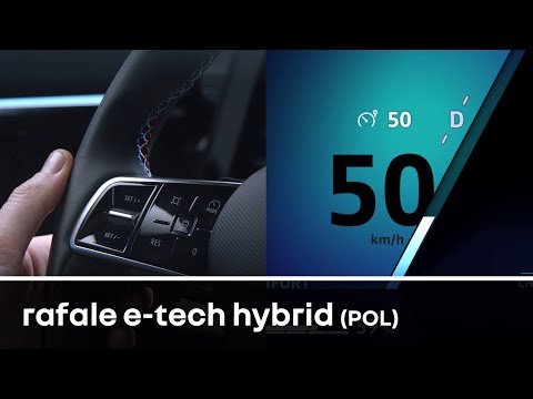 ogranicznik prędkości - Rafale E-Tech full hybrid - Renault