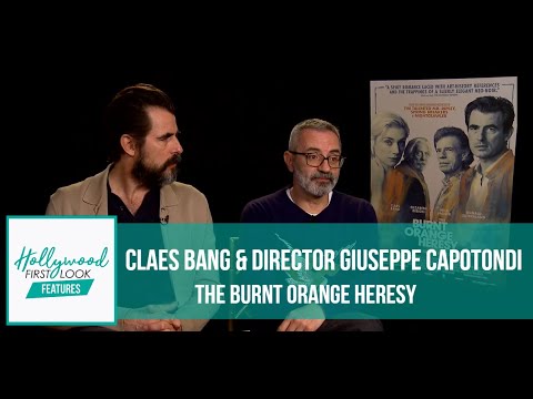 THE BURNT ORANGE HERESY (2020) | CLAES BANG & Director GIUSEPPE CAPOTONDI
