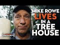 Mike Rowe LIVES in a BEAUTIFUL Treesort Tree House For a Day | Somebody's Gotta Do It