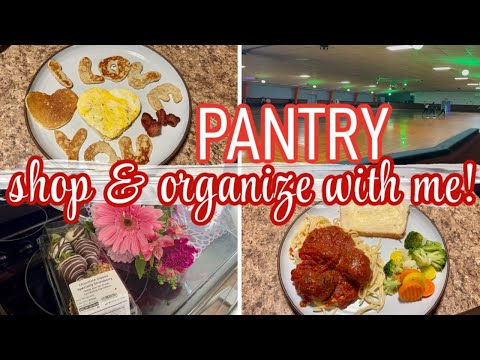 SHOP & ORGANIZE MY PANTRY WITH ME ON VALENTINE'S DAY!