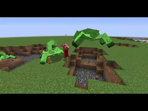 Magician King(Updated) VS 3 x Mutant Monsters - Minecraft Mobs Battle - Part 2