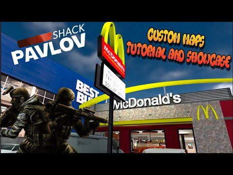 Pavlov Shack Custom Map Tutorial And Gameplay