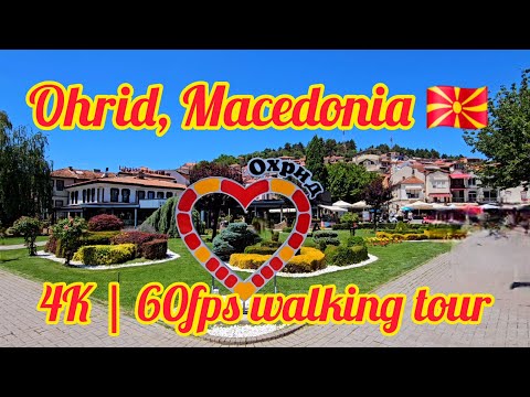 Discover Ohrid, the pearl of Macedonia 🇲🇰  4K | 60fps